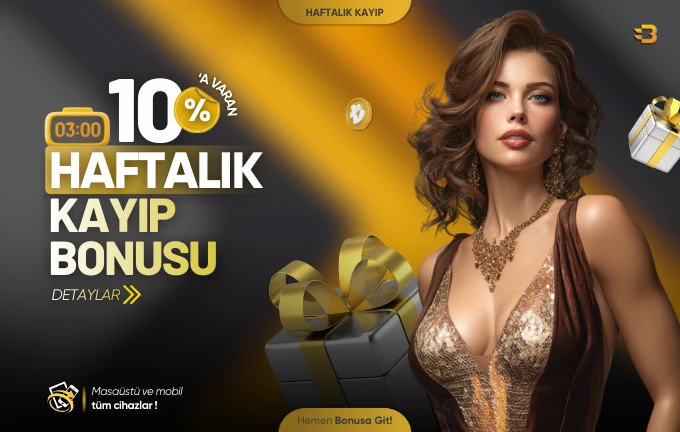 %10 Haftalık VIP Kayıp Bonusu – Bayspin 2026