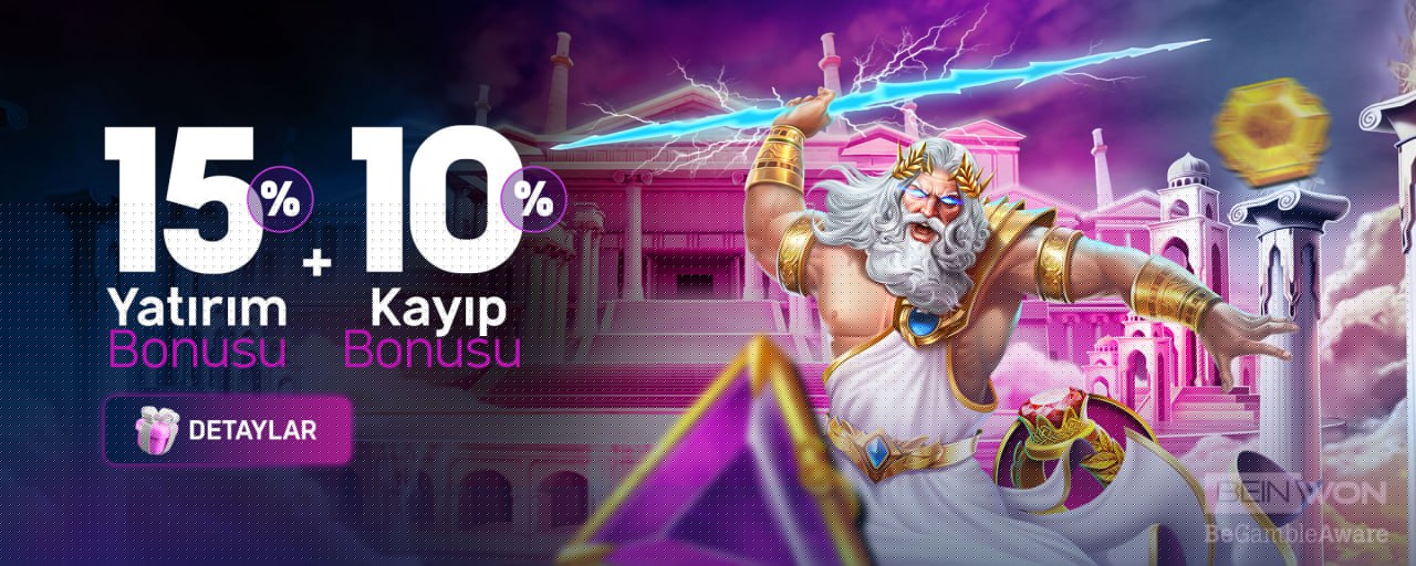 %15 Yatırım Bonusu + %10 Kayıp Bonusu – Beinwon 2026